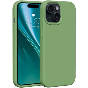 Etteri Silicone case Apple iPhone 13 light green