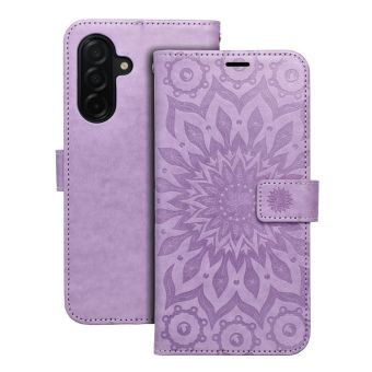 Obal MEZZO Book case Samsung Galaxy A26 5G A266 manadala fialový