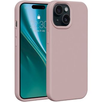 Etteri Silicone case Apple iPhone 13 light pink