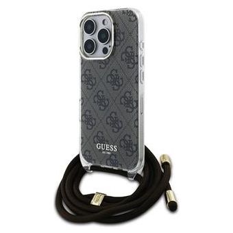 Guess IML 4G Printed Crossbody Apple iPhone 16 Pro GUHCP16LHC4SEW Brown