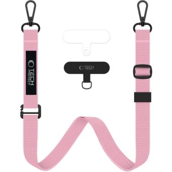 Tech-Protect C6S Rope Crossbody Baby Pink