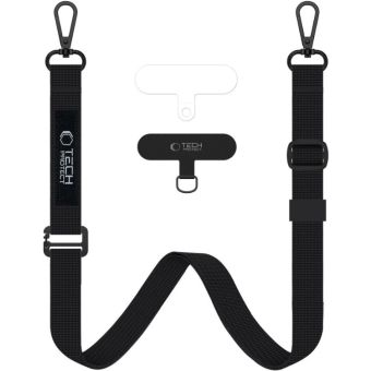 Tech-Protect C6S Rope Crossbody Black