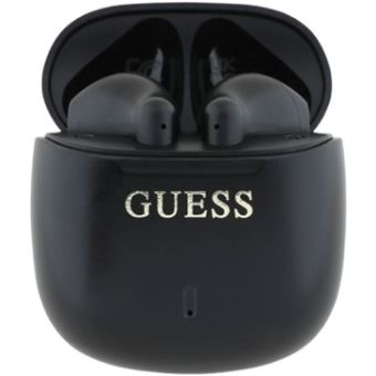 Guess Printed Classic Logo TWS Wireless Earphones GUTWSJ14ESGK Black