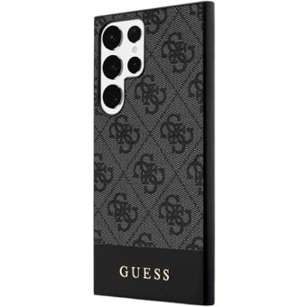 Guess PU 4G Stripe Samsung Galaxy S24 Ultra 5G S928 GUHCS24LG4GLGR Grey