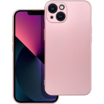 Silikónové puzdro na Motorola Moto G22/E32/E32s Metallic ružové