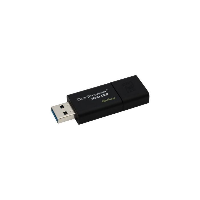 USB kľúč 64 GB Kingston Data Traveler 100 G3 čierny 