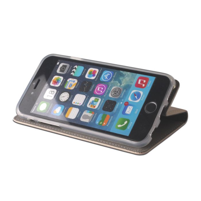 Diárové puzdro Smart Magnet pre Apple iPhone 6/6s zlaté