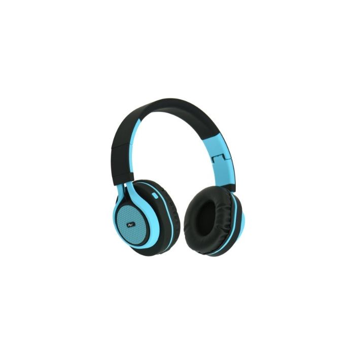 Headphones Bluetooth stereo with mic AP-B04  black/blue