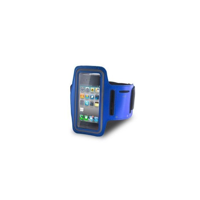 Puzdro na rameno Premium pre Samsung Galaxy S2 I9100, Apple iPhone 5/5s/SE modré 179