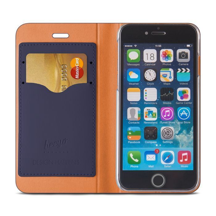 Diárové puzdro Fusion pre Apple iPhone 6/6s Beeyo modré