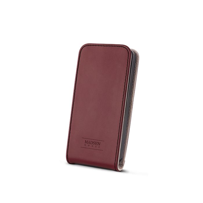 Puzdro MADSEN FlipCase Iphone 5/5S bordové