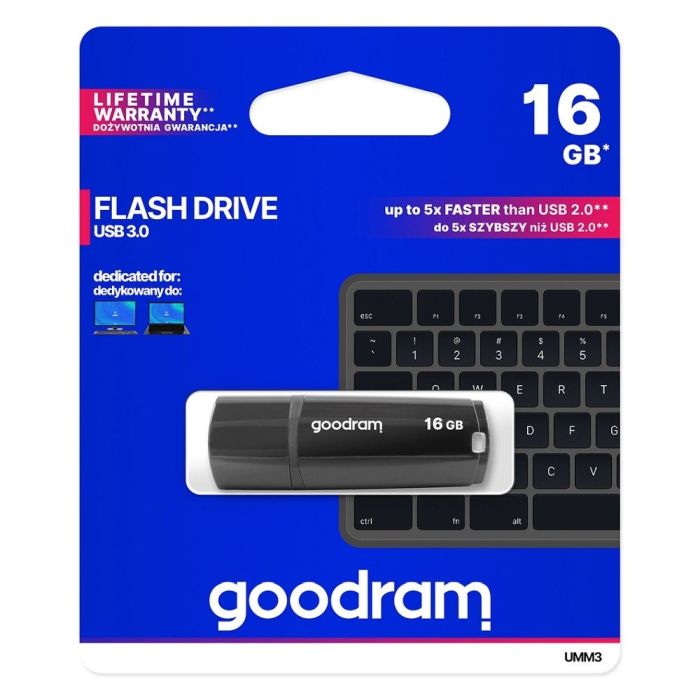 16 GB .   USB 3.0 kľúč . GOODDRIVE MIMIC Čierna