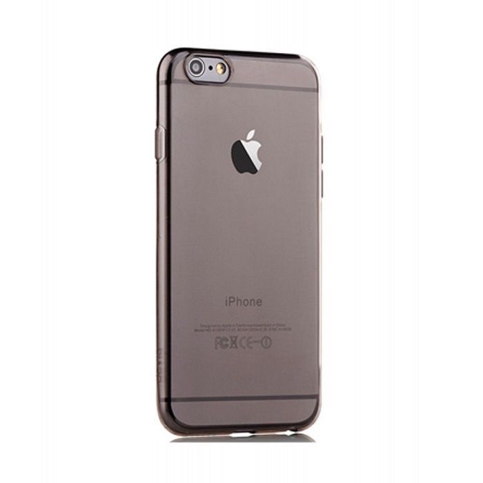 Plastové puzdro DEVIA Naked pre Apple iPhone 7/8/SE 2020/SE 2022 tmavé