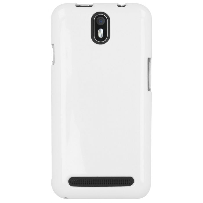 Silikónové puzdro myPhone Fun 5 biele 