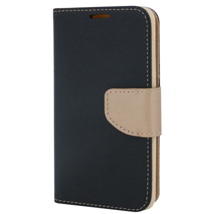 Diárové puzdro Smart Fancy pre Apple iPhone 7/8 čierno zlaté
