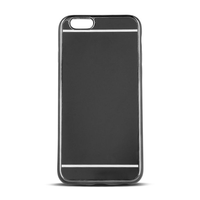 Silikónové puzdro Mirror TPU pre Samsung Galaxy S7 čierne