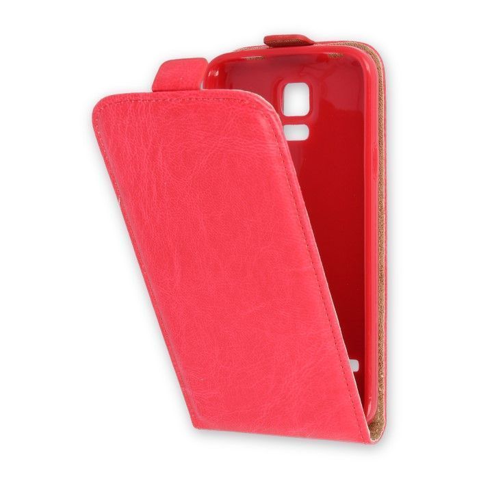 Diarové puzdro Leather  PLUS New  pre Lenovo K6 Note červené 