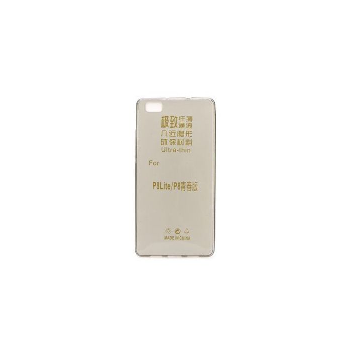 Silikónové puzdro Ultra Slim 0,3mm - Huawei P8 Lite 2017 čierne