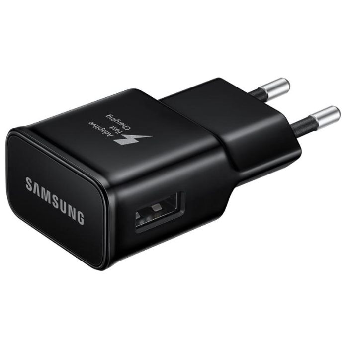 EP-TA20EBE Samsung USB Cestovní dobíječ Black (Bulk) 