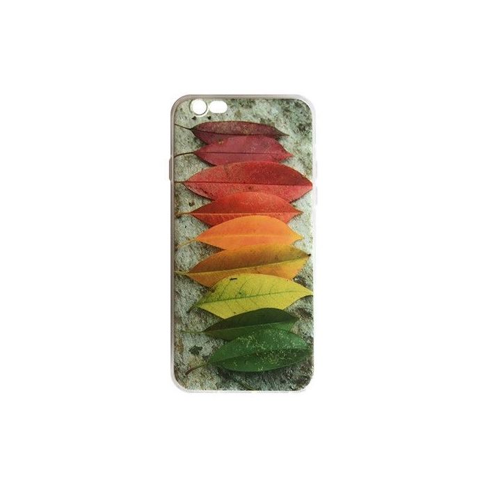 Silikónové puzdro Ultra Trendy Leaves pre Apple iPhone 7/8 jesenný motív