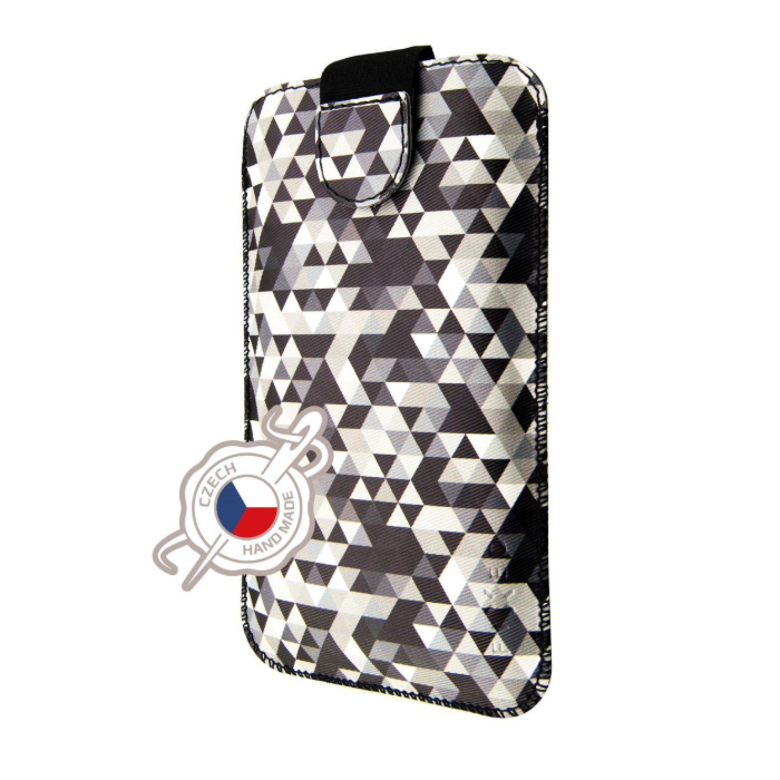 Puzdro vsuvka Fixed Soft Slim, 3XL, vzor Dak Triangels