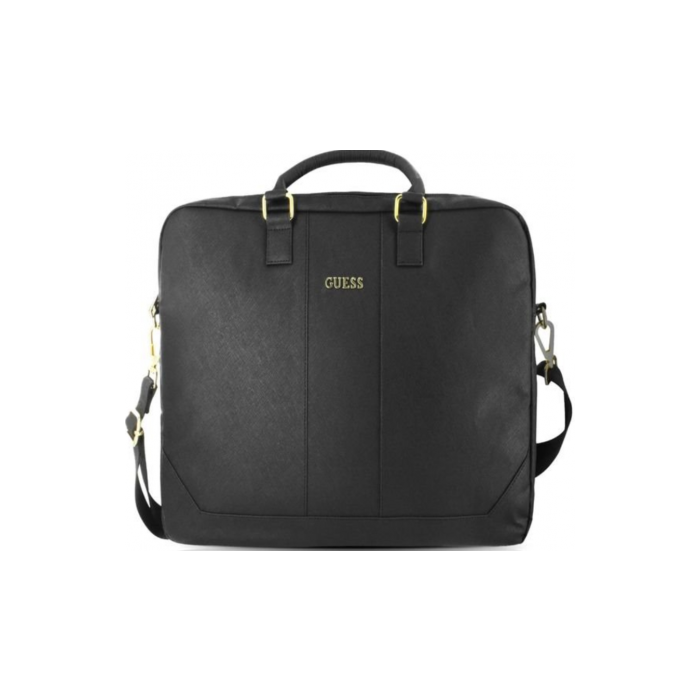 GUCB15TBK Guess Saffiano Look Computer Bag 15 Black