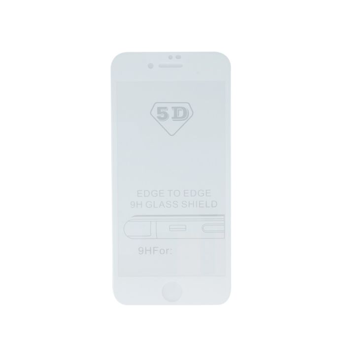 Tvrdené sklo 5D pre Apple iPhone 7/ 8 biele