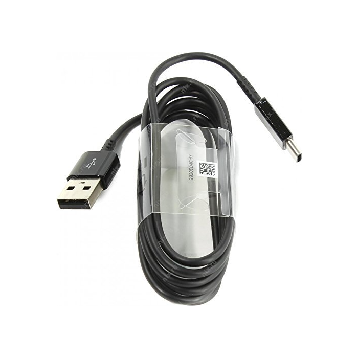 Kábel Samsung EP-DW720CBE, USB-A na USB-C, 1.5m, čierny (Bulk)