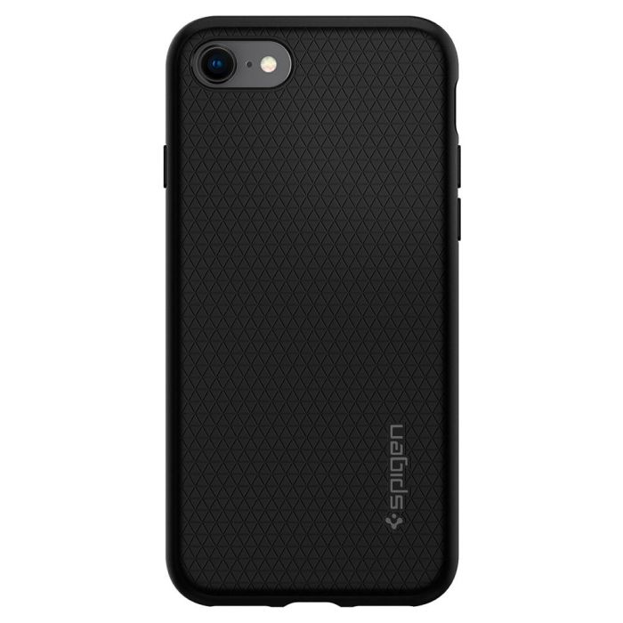 Silikónové puzdro na Apple iPhone 7/8 Spigen Liquid Air čierne 