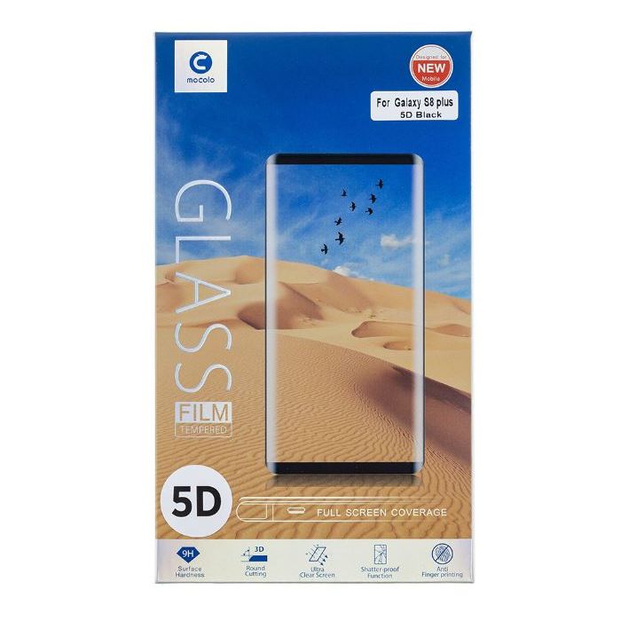 Mocolo 5D Tvrdené sklo pre Apple iPhone 6/6S Plus čierne