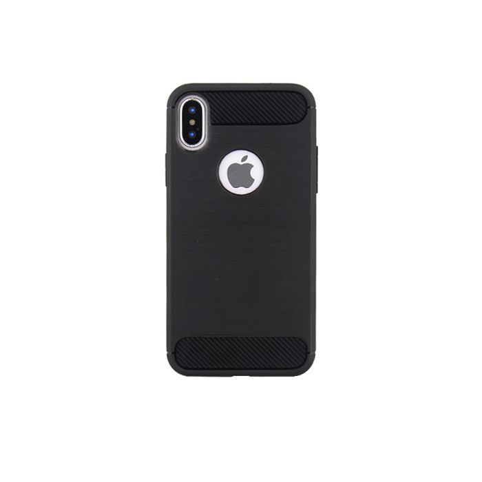 Silikónové puzdro Simple Black pre Apple iPhone 6 6s čierne