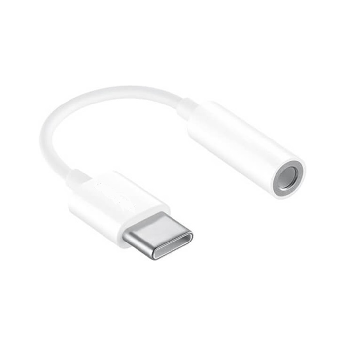 Adaptér Huawei CM20, USB-C(M) na 3.5mm audio jack(F), biely (Bulk)