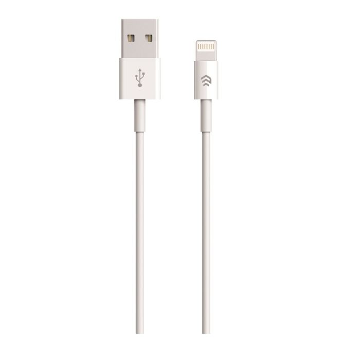 Apple lightning kábel Devia 8-pin 2 m biely
