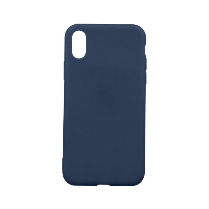 Silikónové puzdro Matt TPU pre Samsung Galaxy J4 Plus 2018 tmavomodré 