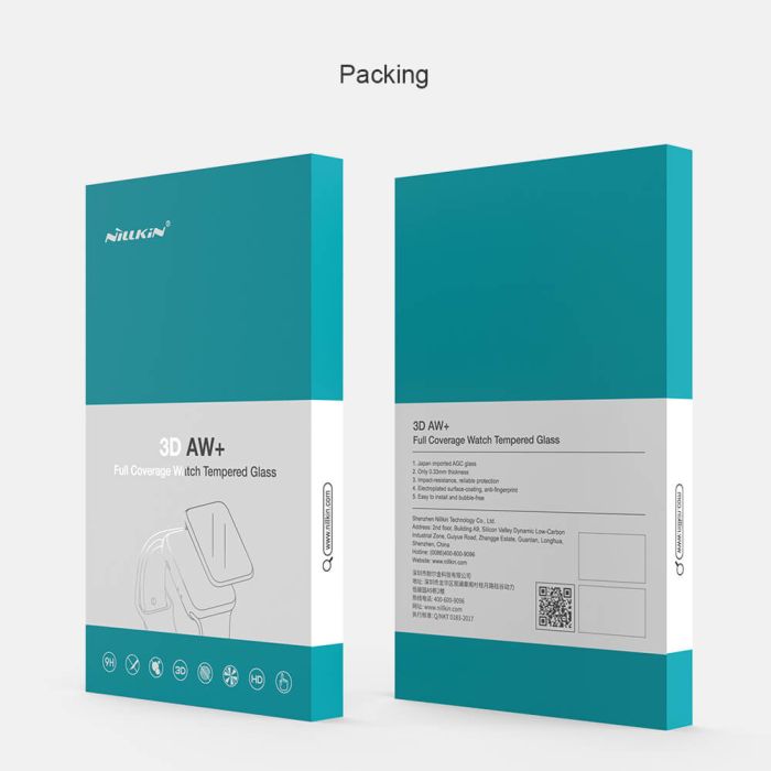 Nillkin Tvrzené Sklo 3D AW+ pro Apple Watch 42mm Series1/2/3