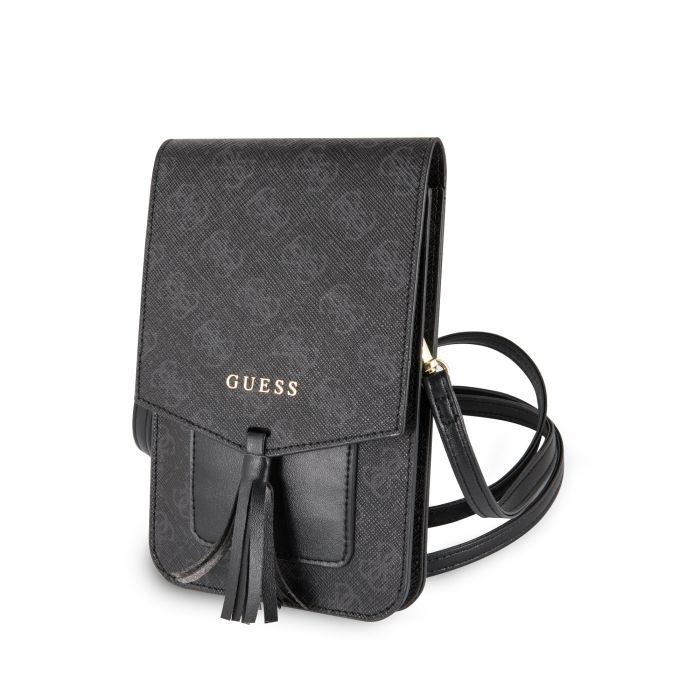 GUWBSQGBK Guess 4G Wallet Universal Pouzdro Black