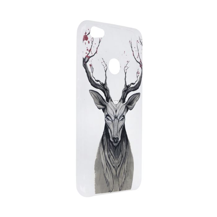 Silikónové puzdro Ultra Trendy Deer pre Apple iPhone 6/6s transparentné