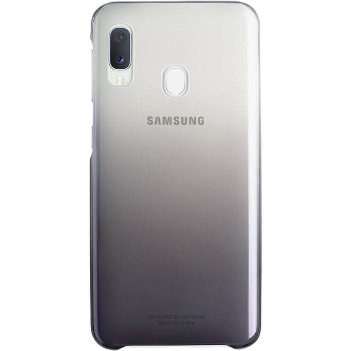 Puzdro Samsung na Samsung Galaxy A20e A202 EF-AA202CBE Gradation Cover čierne