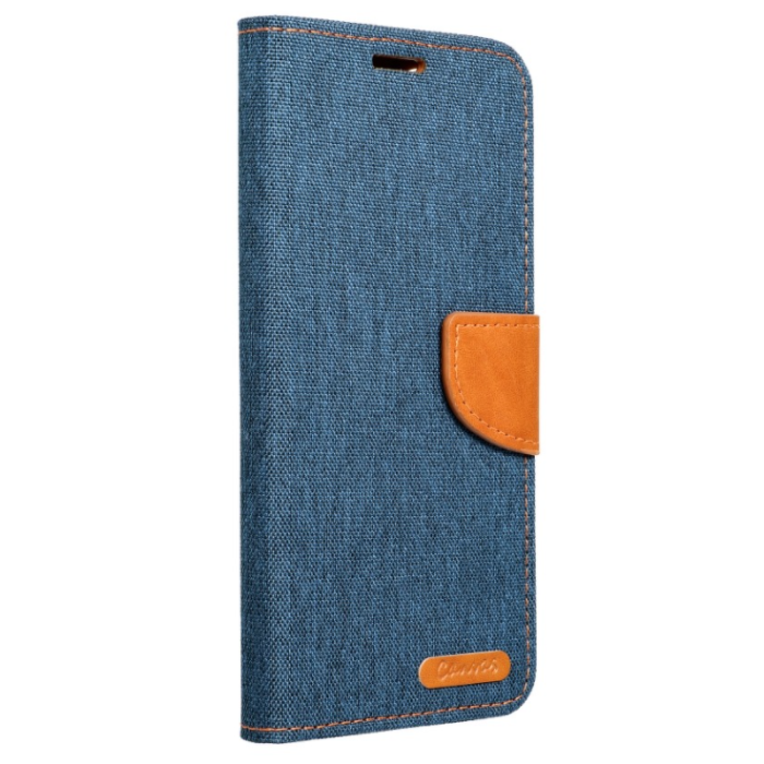 Diárové puzdro na Samsung galaxy A40 A405 Canvas modré