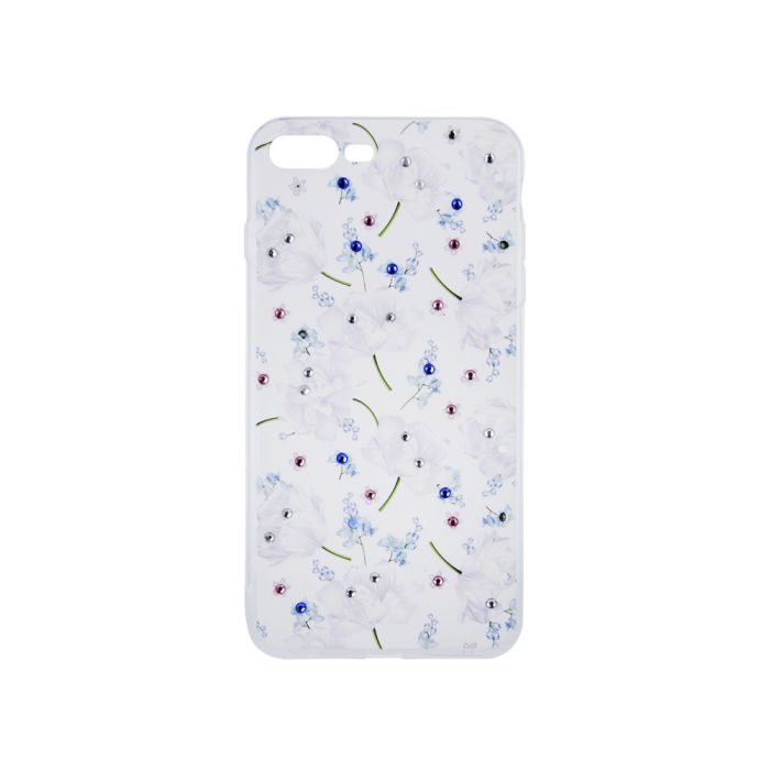 Silikónové puzdro Flower2 pre Huawei Y7 2019 viacfarebné 