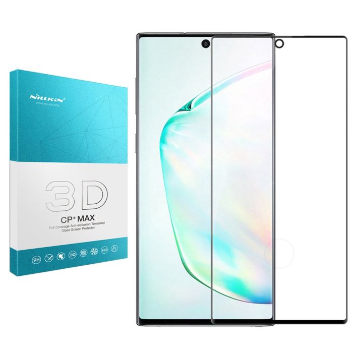 Nillkin Tvrzené Sklo 3D CP+ MAX Black pro Samsung Galaxy Note 10