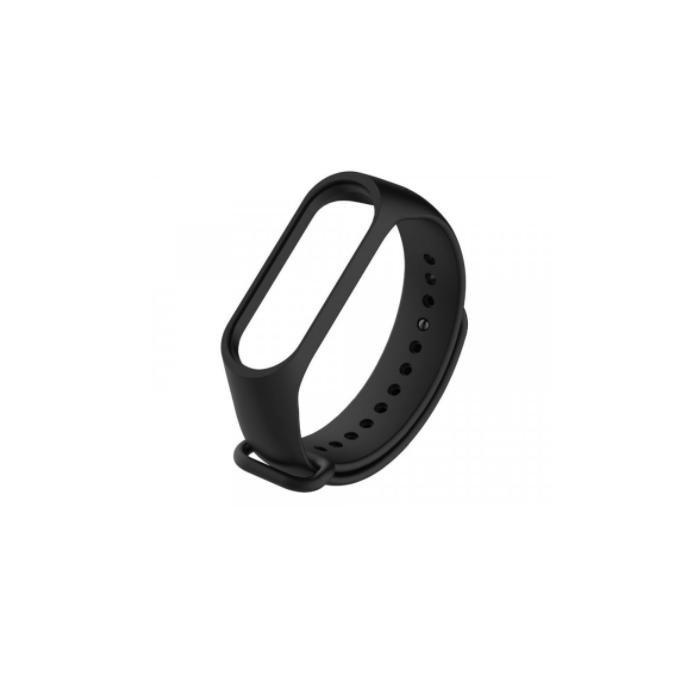 Tactical Silikonový náramok pre Xiaomi Mi Band 3/4 Black