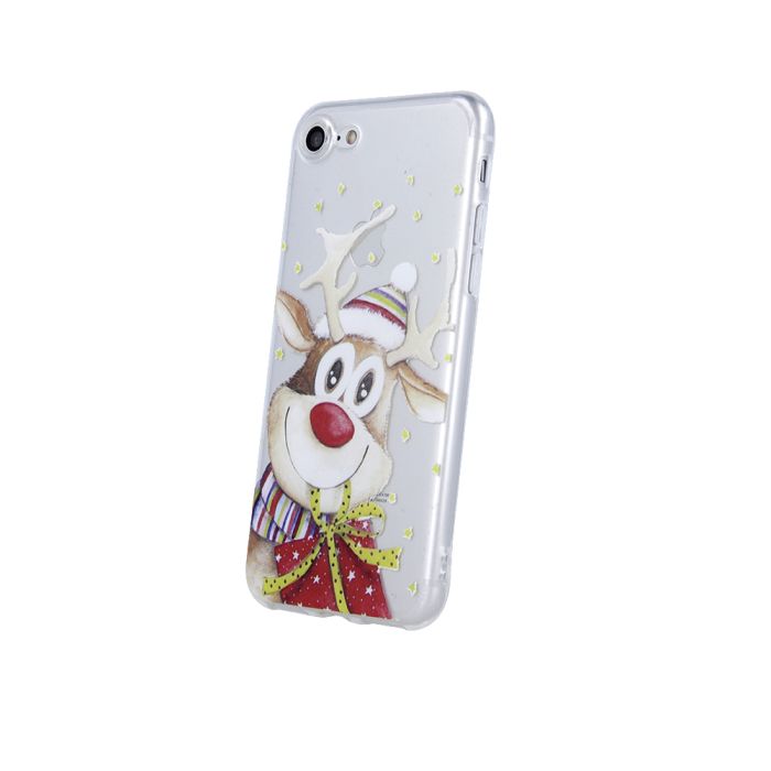 Silikónové puzdro Ultra Trendy Xmas1 pre Samsung Galaxy A20e zimný motív