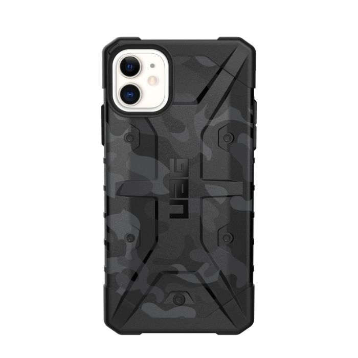 Odolné puzdro na Apple iPhone 11 UAG Urban Armor Gear Pathfinder čierno sivé 