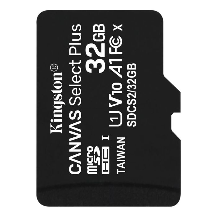 Pamäťová karta 32 GB GB microSDHC Kingston Canvas Select Plus Class 10 bez adaptéra