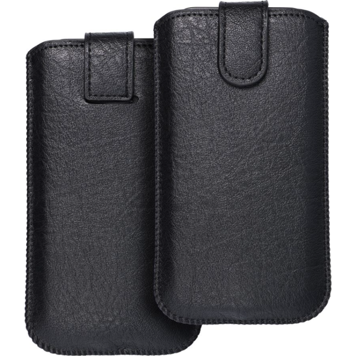 Univerzálne puzdro na iPhone 12 Pro Max/Samsung Note 8/9/10+/10 Lite/20/20 Ultra/ A20s/A71/S10 Lite/S20+ Forcell Slim Kora 2 čierne