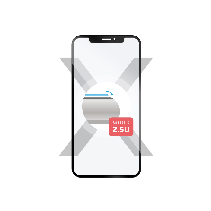 Tvrdené sklo na Honor 20/Huawei Nova 5T Fixed Full Cover čierne 