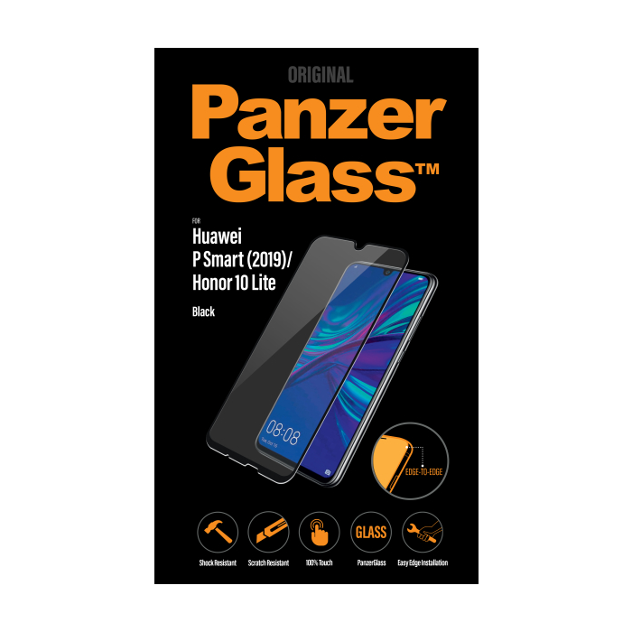 PanzerGlass Honor 10 Lite/Huawei P Smart 2019 čierne