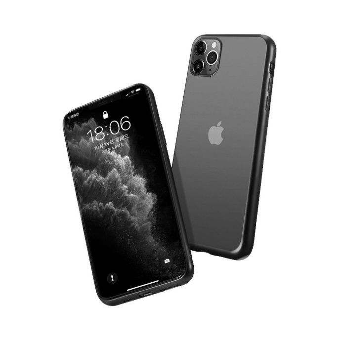 Silikónové puzdro na Samsung Galaxy A70 Forcell New Electro Matt čierne
