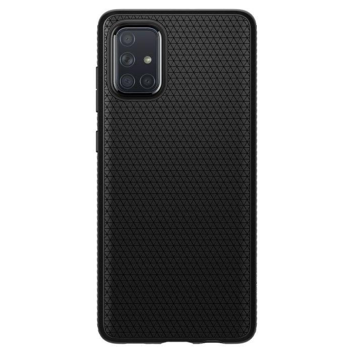 Silikónové puzdro SPIGEN Liquid Air pre Samsung Galaxy A71 čierne